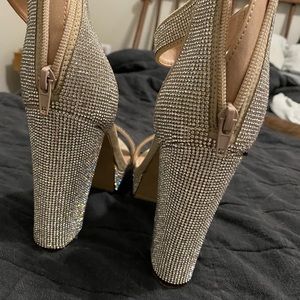 Madden girl rhinestone heels